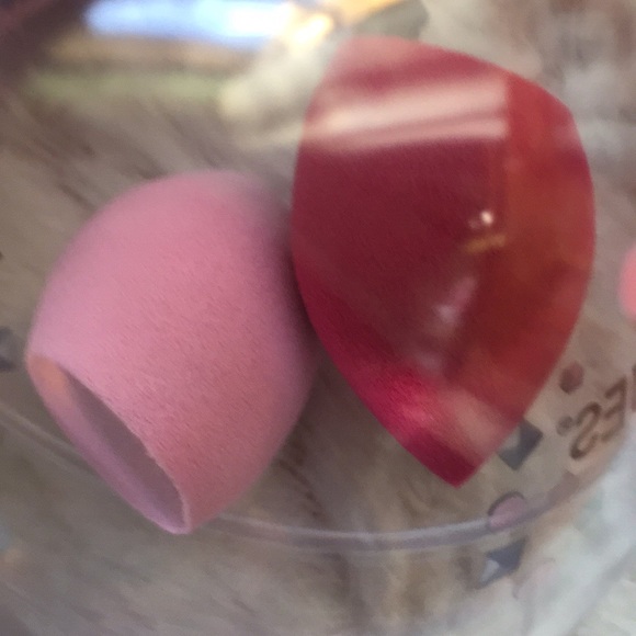 Cosmetics Beauty Makeup Bag Duo with Travel Size Mini Foundation Sponge - Picture 6 of 9